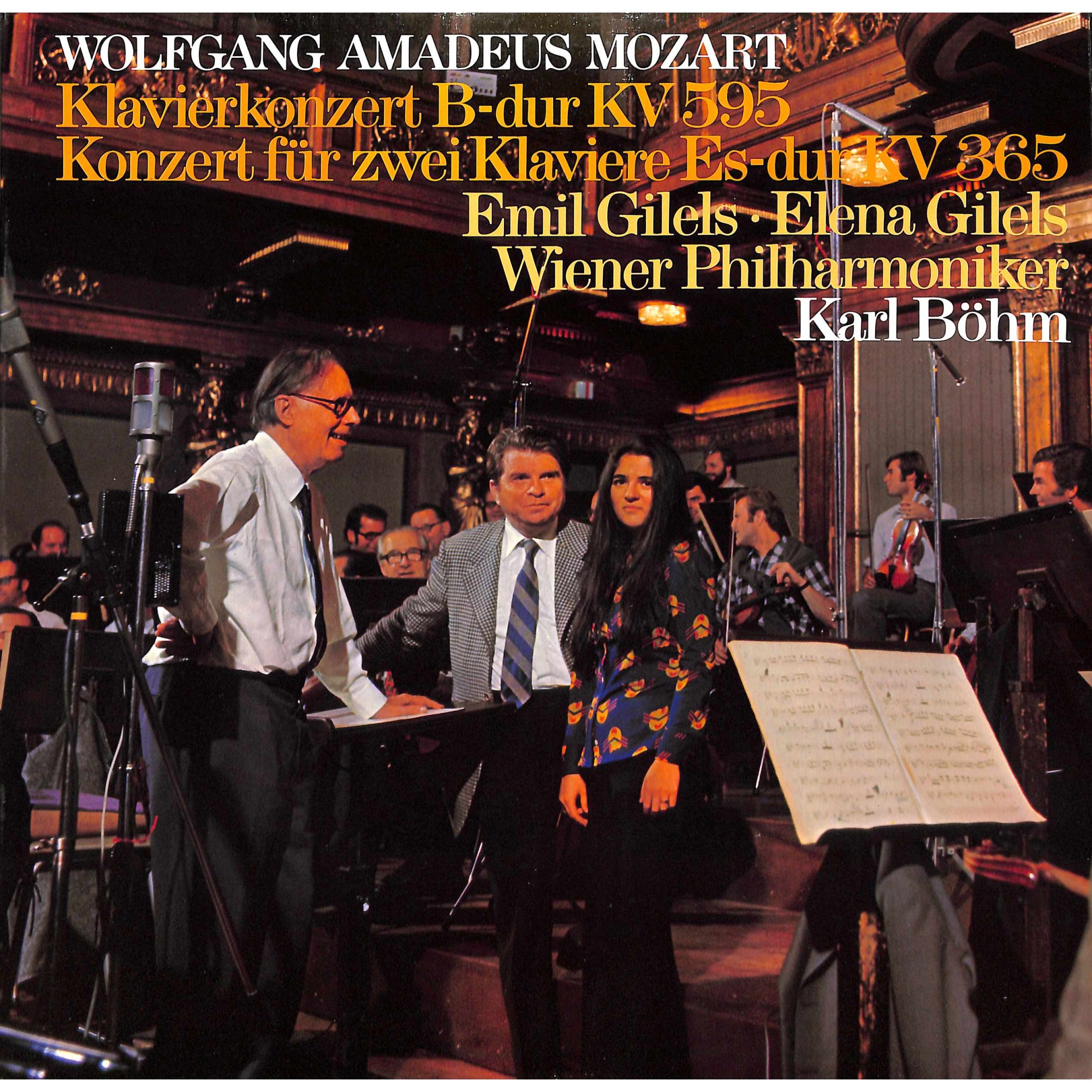 CD + LP: Mozart, Wiener Philharmoniker, Karl Böhm – Klavierkonzert B-dur KV 595 / Konzert Für Zwei Klaviere - 1974 CD + LP: Mozart, Wiener Philharmoniker, Karl Böhm – Klavierkonzert B-dur KV 595 / Konzert Für Zwei Klaviere - 1974
