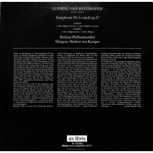 CD + LP: Ludwig van Beethoven / Berliner Philharmoniker, Herbert von Karajan – Symphonie Nr. 5 C-Moll Op. 67