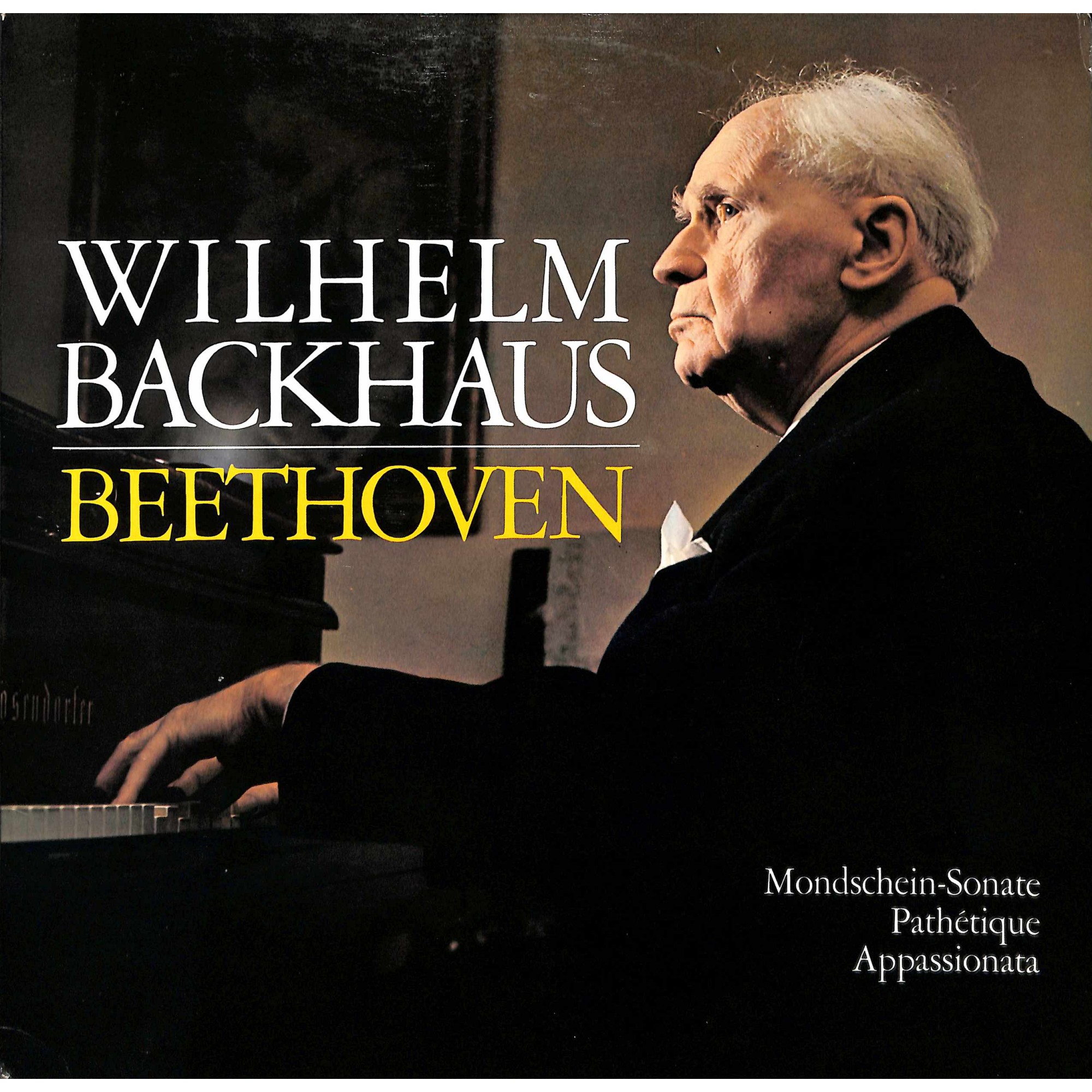 CD + LP: Wilhelm Backhaus, Beethoven – Beethoven - Mondschein-Sonate CD + LP: Wilhelm Backhaus, Beethoven – Beethoven - Mondschein-Sonate