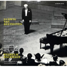 CD + LP: Wilhelm Backhaus, Beethoven – Beethoven - Mondschein-Sonate