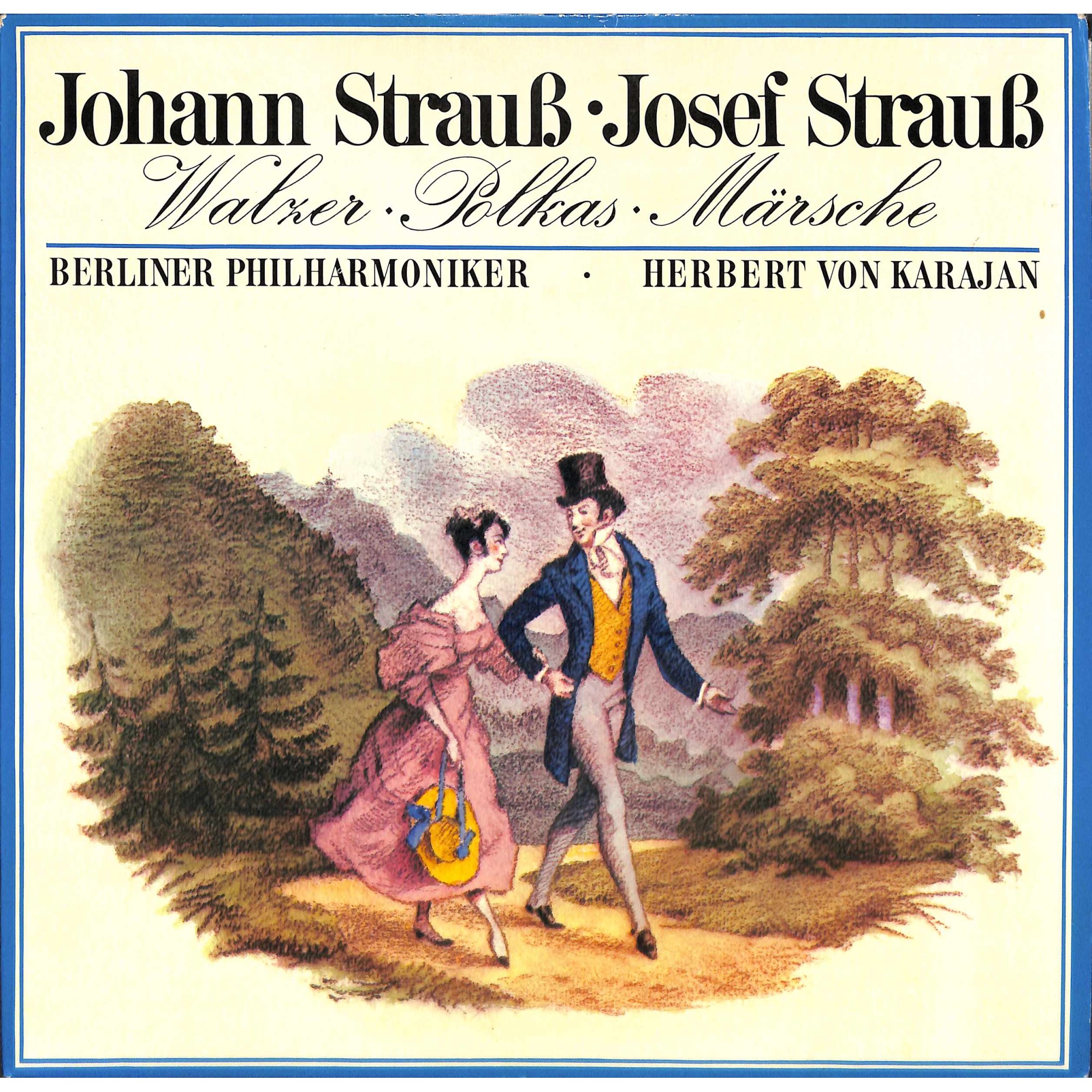CD + LP: Johann Strauss, Josef Strauss – Walzer - Polkas - Marches - 1971 CD + LP: Johann Strauss, Josef Strauss – Walzer - Polkas - Marches - 1971