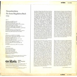CD + LP: Various – Notenbüchlein Anna Magdalalena Bach - 1968