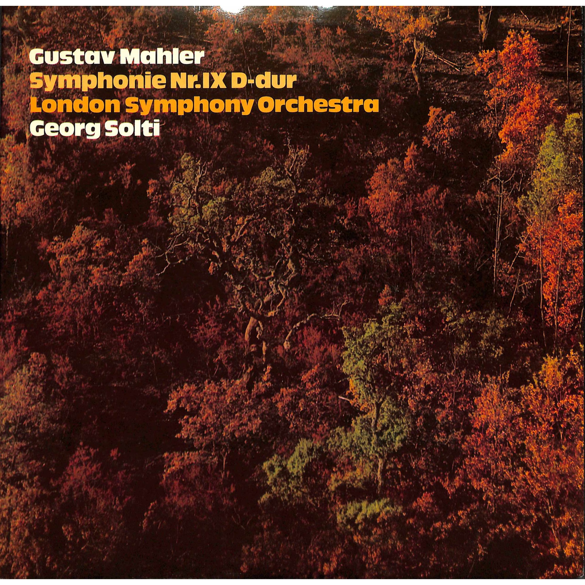 CD + LP: Mahler / London Symphony Orchestra / Georg Solti – Symphonie Nr. 9 D-Dur - 2LPs CD + LP: Mahler / London Symphony Orchestra / Georg Solti – Symphonie Nr. 9 D-Dur - 2LPs