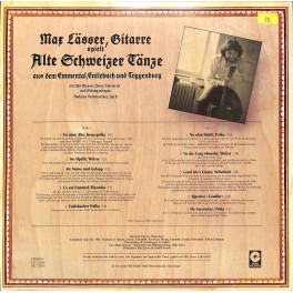 CD-Kopie von Vinyl: Max Lässer – Alte Schweizer Tänze Aus Dem Emmental, Entlebuch Und Toggenburg - 1982 CD-Kopie von Vinyl: Max Lässer – Alte Schweizer Tänze Aus Dem Emmental, Entlebuch Und Toggenburg - 1982