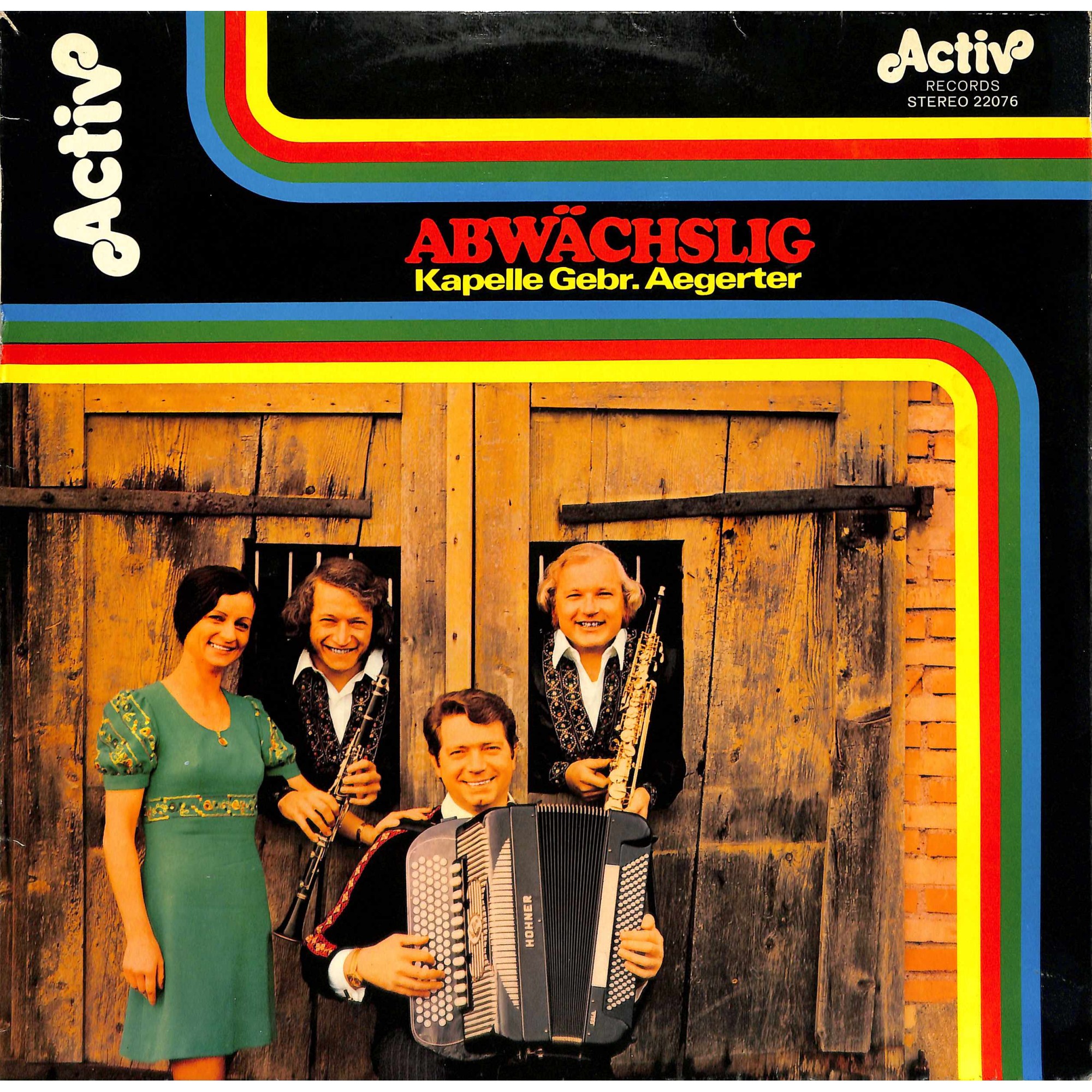 CD-Kopie von Vinyl: Gebrüder Aegerter, Evelyn Schibli – Abwächslig - 1975 CD-Kopie von Vinyl: Gebrüder Aegerter, Evelyn Schibli – Abwächslig - 1975