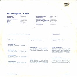 CD-Kopie von Vinyl: Familienkapelle J. Aebi – Bauernkapelle Aebi CD-Kopie von Vinyl: Familienkapelle J. Aebi – Bauernkapelle Aebi