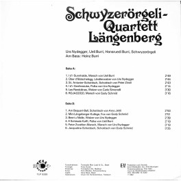 CD-Kopie von Vinyl: Schwyzerörgeli-Quartett Längenberg  - 1982 
