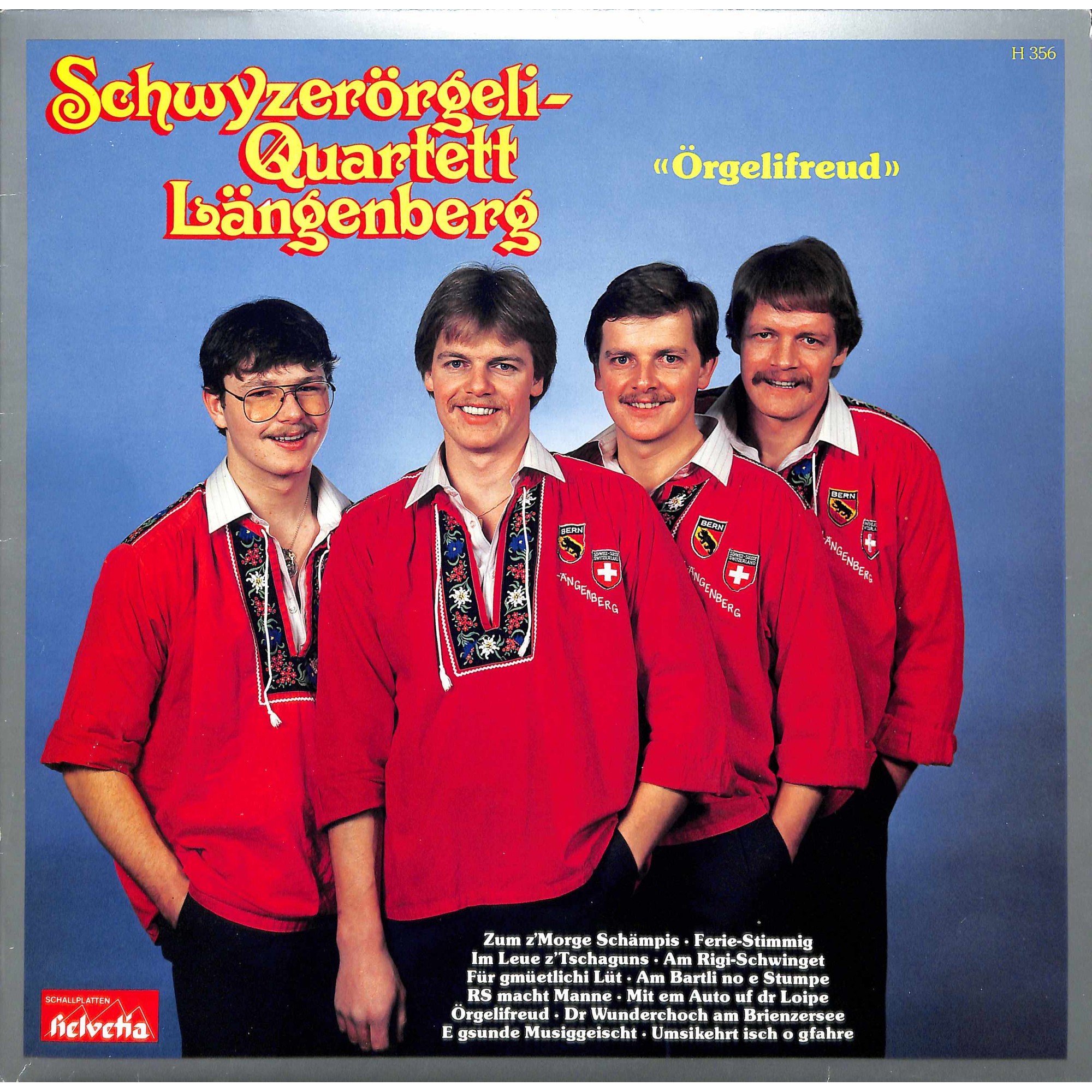 CD-Kopie von Vinyl: Schwyzerörgeli-Quartett Längenberg – Örgelifreud - 1985 CD-Kopie von Vinyl: Schwyzerörgeli-Quartett Längenberg – Örgelifreud - 1985