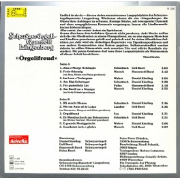 CD-Kopie von Vinyl: Schwyzerörgeli-Quartett Längenberg – Örgelifreud - 1985 