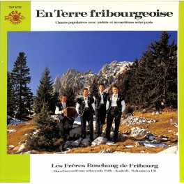 CD-Kopie von Vinyl: Les Frères Boschung de Fribourg - En terre fribourgeoise