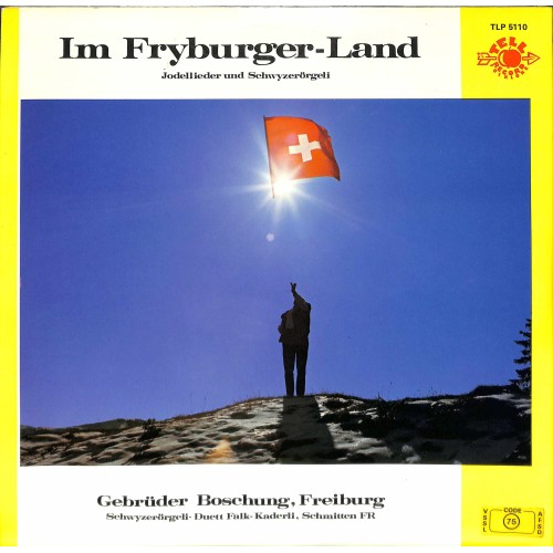 CD-Kopie von Vinyl: Les Frères Boschung de Fribourg - En terre fribourgeoise