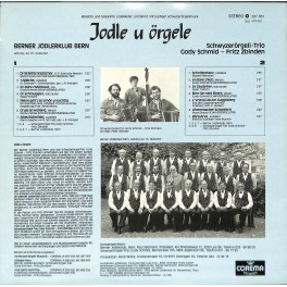 CD-Kopie von Vinyl: Berner Jodlerklub Bern, Schwyzerörgeli-Trio Gody Schmid-Fritz Zbinden – Jodle U Örgele - 1987 CD-Kopie von Vinyl: Berner Jodlerklub Bern, Schwyzerörgeli-Trio Gody Schmid-Fritz Zbinden – Jodle U Örgele - 1987