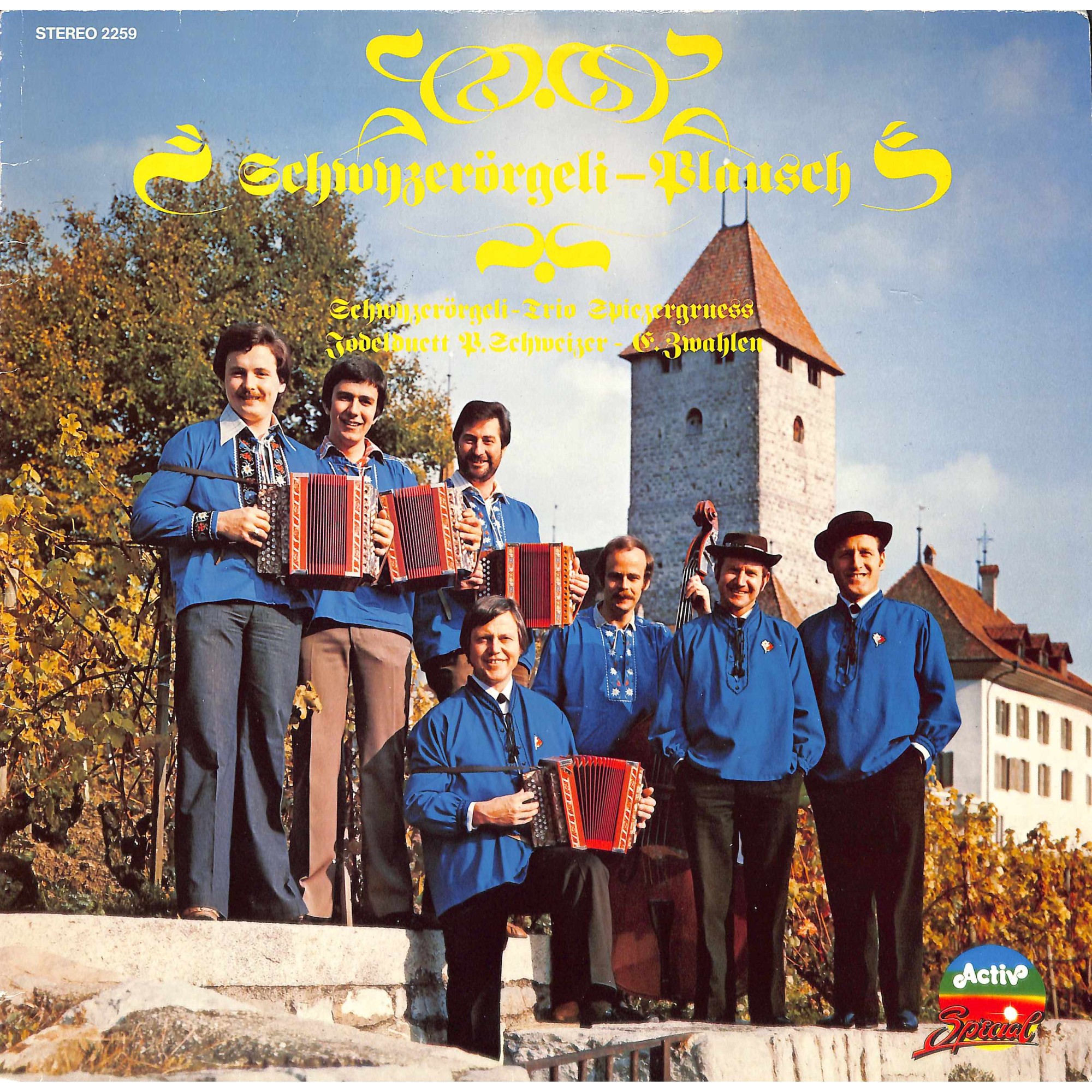 CD-Kopie von Vinyl: Schwyzerörgeli-Trio Spiezergruess, Jodelduett P. Schweizer / E. Zwahlen – Schwyzerörgeli-Plausch - 1980 CD-Kopie von Vinyl: Schwyzerörgeli-Trio Spiezergruess, Jodelduett P. Schweizer / E. Zwahlen – Schwyzerörgeli-Plausch - 1980
