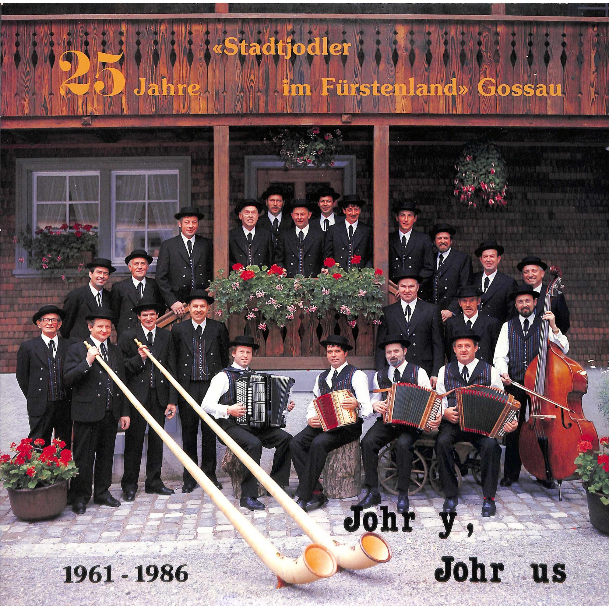 CD-Kopie von Vinyl: Stadtjodler im Fürstenland Gossau - 25 Jahre - 1986 CD-Kopie von Vinyl: Stadtjodler im Fürstenland Gossau - 25 Jahre - 1986