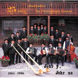CD-Kopie von Vinyl: Stadtjodler im Fürstenland Gossau - 25 Jahre - 1986