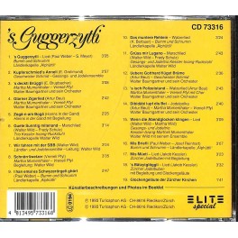 CD 's Guggerzytli - diverse - 1993