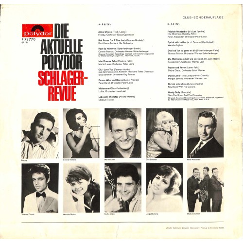 CD + LP: Die Aktuelle Polydor Schlager-Revue - 1965   