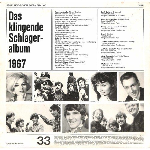 CD + LP: Das Klingende Schlageralbum 1967 - diverse   