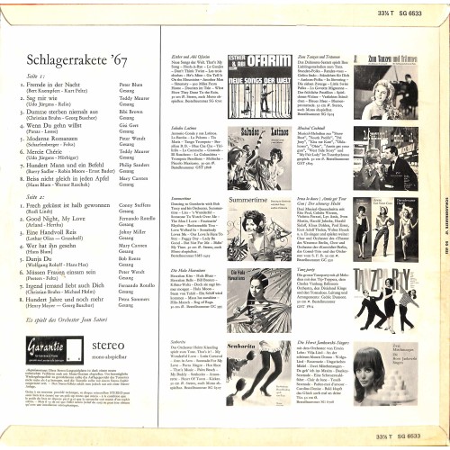 CD + LP: Schlagerrakete '67- 1967 - diverse 