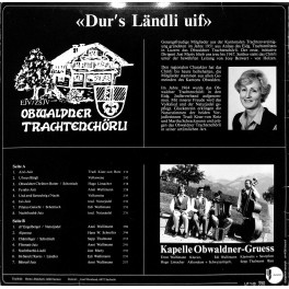 CD-Kopie von Vinyl: Obwaldner Trachten-Chörli, Kapelle Obwaldner-Gruess – Dur's Ländli Uif