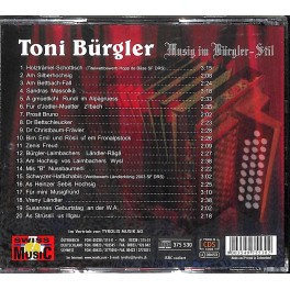 Occ. CD Toni Bürgler - Musig im Bürgler-Stil