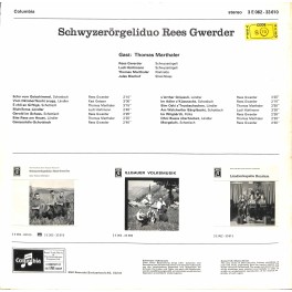 CD-Kopie von Vinyl: SD Rees Gwerder mit Thomas Marthaler EMI 33610 - 1969