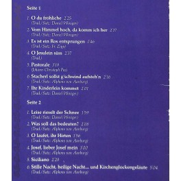 CD-Kopie von Vinyl: Zürcher Sängerknaben singen Weihnachtslieder - 1982