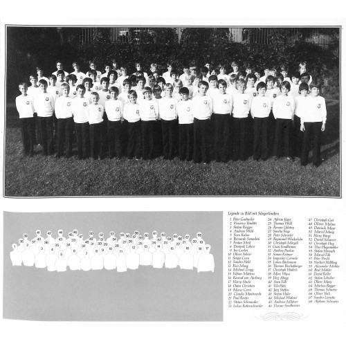 CD-Kopie von Vinyl: Zürcher Sängerknaben singen Weihnachtslieder - 1982
