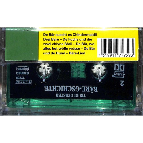 MC: Trudi Gerster - Bäre-Gschichte (Musikkassette)