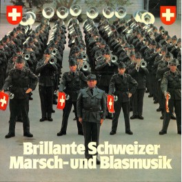 Occ. LP Vinyl: Brillante Schweizer Marschmusik - Box mit 5 LPs