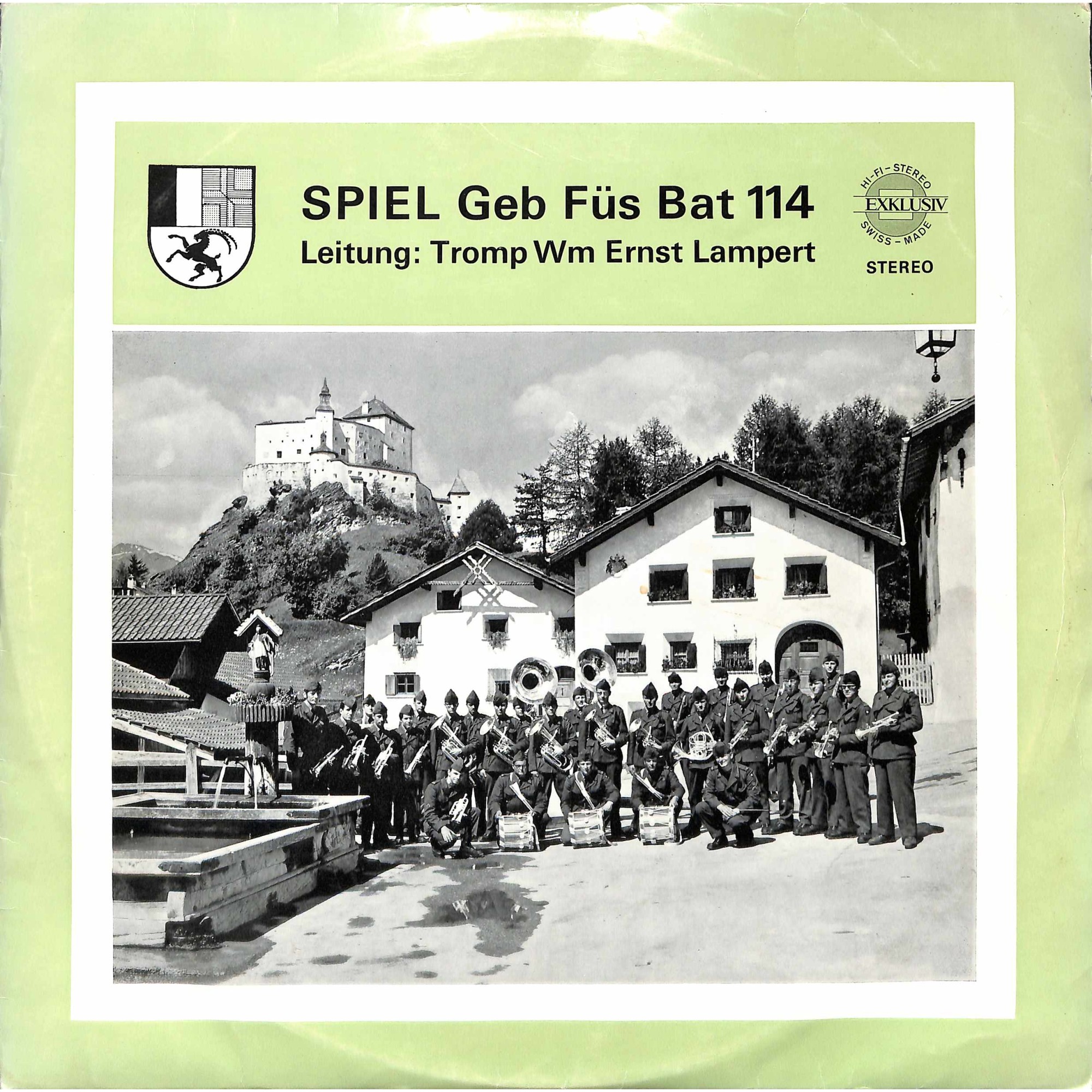 CD-Kopie von Vinyl: Spiel Geb Füs Bat 114, Ltg Tromp Wm Ernst Lampert - 1969 CD-Kopie von Vinyl: Spiel Geb Füs Bat 114, Ltg Tromp Wm Ernst Lampert - 1969