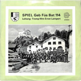 CD-Kopie von Vinyl: Spiel Geb Füs Bat 114, Ltg Tromp Wm Ernst Lampert - 1969