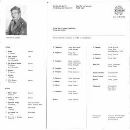 CD-Kopie von Vinyl: Spiel Geb Füs Bat 114, Ltg Tromp Wm Ernst Lampert - 1969