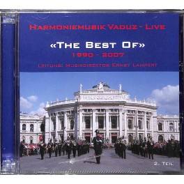 CD Harmoniemusik Vaduz - Live - The Best of 1190-2007, Ltg Ernst Lampert, 2CDs