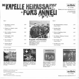 Occ. LP Vinyl: Kapelle Heirassa spielt für's Anneli