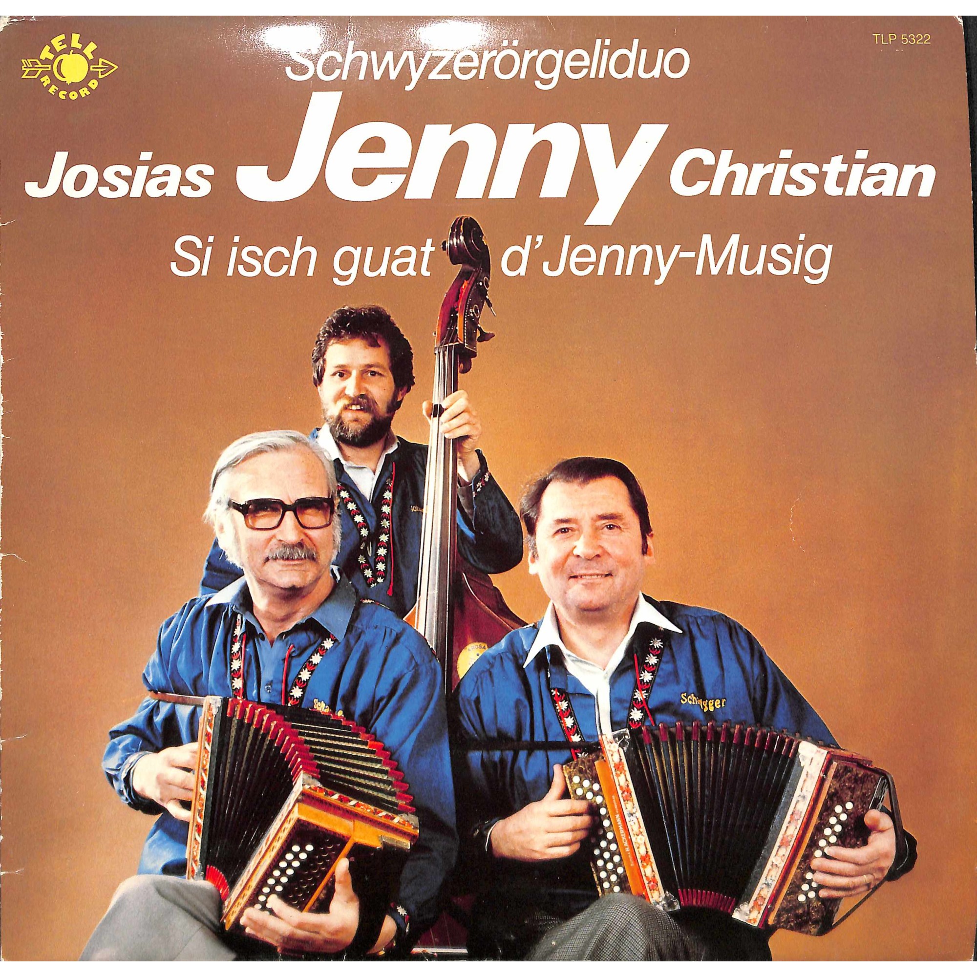 CD-Kopie von Vinyl: Schwyzerörgeliduo Josias und Christian Jenny - Si isch guat d'Jenny-Musig CD-Kopie von Vinyl: Schwyzerörgeliduo Josias und Christian Jenny - Si isch guat d'Jenny-Musig