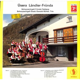CD-Kopie von Vinyl: Schwyzerörgeli-Fründa Felsberg - Üsera Ländler-Fründa - 1971