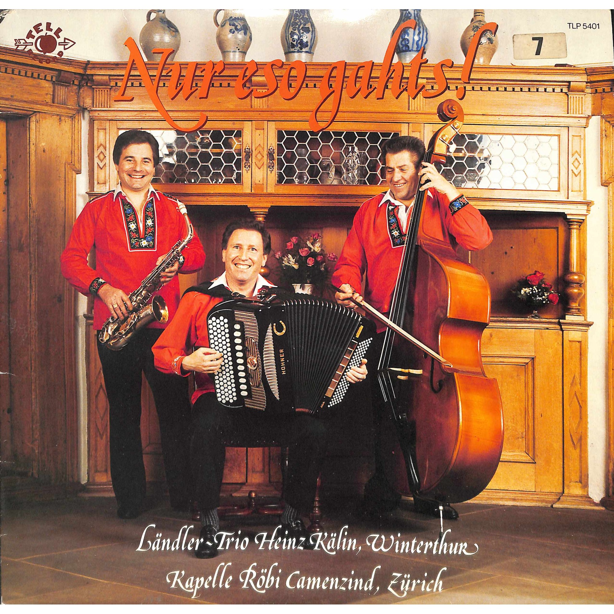 CD-Kopie von Vinyl: Ländler-Trio Heinz Kälin, Winterthur - Nur eso gahts! - 1985 CD-Kopie von Vinyl: Ländler-Trio Heinz Kälin, Winterthur - Nur eso gahts! - 1985