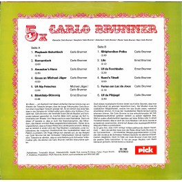 CD-Kopie von Vinyl: 5 x Carlo Brunner CD-Kopie von Vinyl: 5 x Carlo Brunner