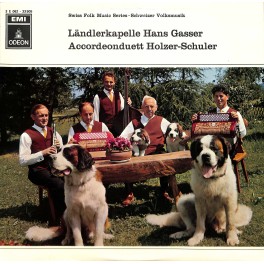 CD-Kopie von Vinyl: Ländlerkapelle Hans Gasser, Accordeonduett Holzer-Schuler