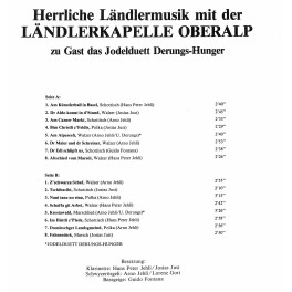 CD-Kopie von Vinyl: Ländlerkapelle Oberalp mit Jodelduett Derungs-Hunger - Herrliche Ländlermusik - 1979