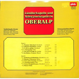 CD-Kopie von Vinyl: Ländlerkapelle und Schwyzerörgelitrio Oberalp - 1978