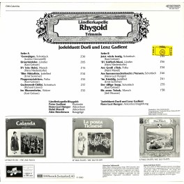 CD-Kopie von Vinyl: Ländlerkapelle Rhygold Trimmis mit Dorli und Lenz Gadient - 1980