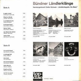 CD-Kopie von Vinyl: Handorgelduett Keller-Schaub - Ländlerkapelle Via Mala - Bündner Ländlerklänge