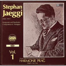 CD-Kopie von Vinyl: Grosses Blasorchester Harmonie Prag Dir. Otto Aebi - arr. Stephan Jaeggi, Vol. 1