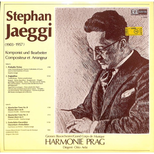 CD-Kopie von Vinyl: Grosses Blasorchester Harmonie Prag Dir. Otto Aebi - arr. Stephan Jaeggi, Vol. 2