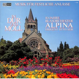 CD-Kopie von Vinyl: 10 Jahre Blasorchester Alpina Dir. Otto Aebi - Musik für festliche Anlässe