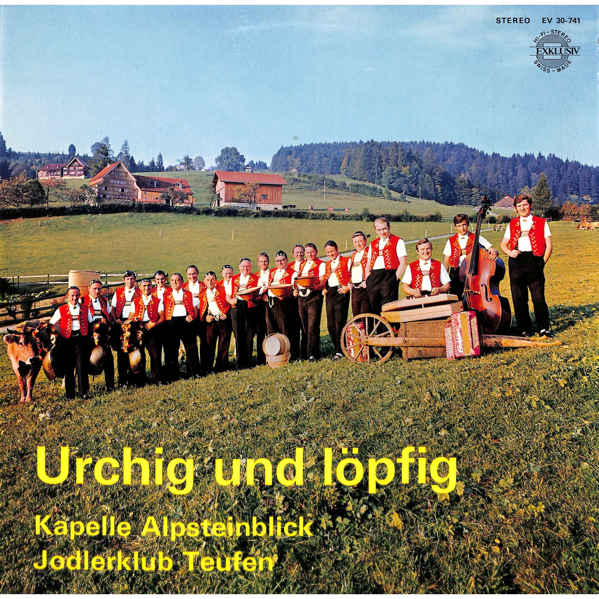 CD-Kopie von Vinyl: Kapelle Alpsteinblick / Jodlerklub Teufen - Urchig und löpfig CD-Kopie von Vinyl: Kapelle Alpsteinblick / Jodlerklub Teufen - Urchig und löpfig