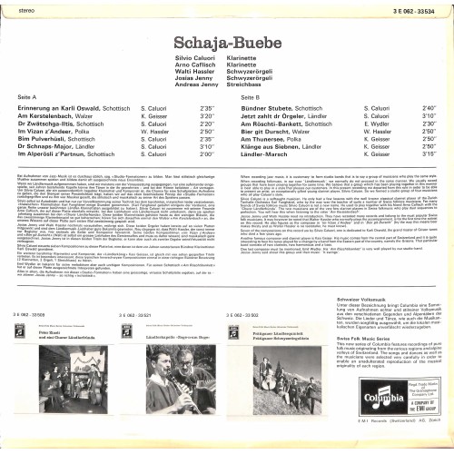 CD-Kopie von Vinyl: Schaja-Buebe - E 062-33534