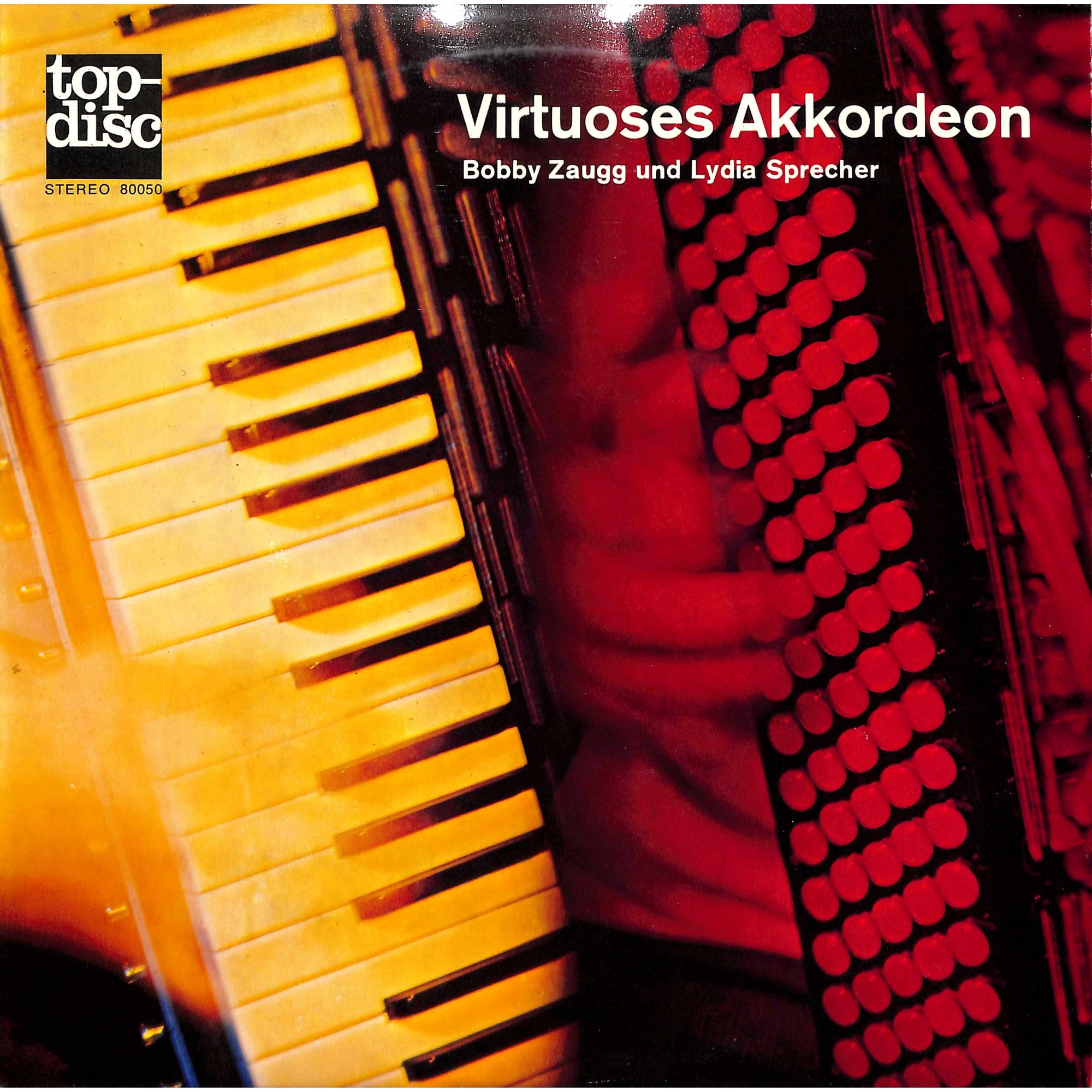 CD-Kopie von Vinyl: Bobby Zaugg und Lydia Sprecher - Virtuoses Akkordeon CD-Kopie von Vinyl: Bobby Zaugg und Lydia Sprecher - Virtuoses Akkordeon